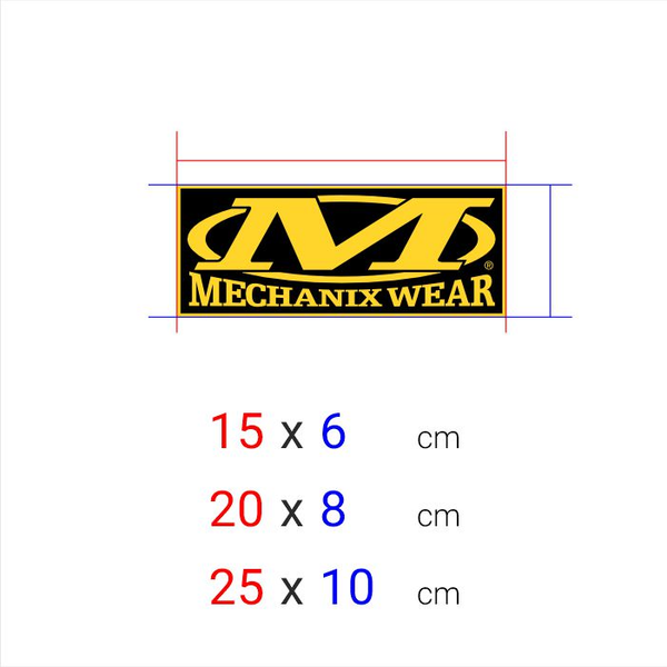 برچسب چاپی برش خورده مدل mechanix کد 0083