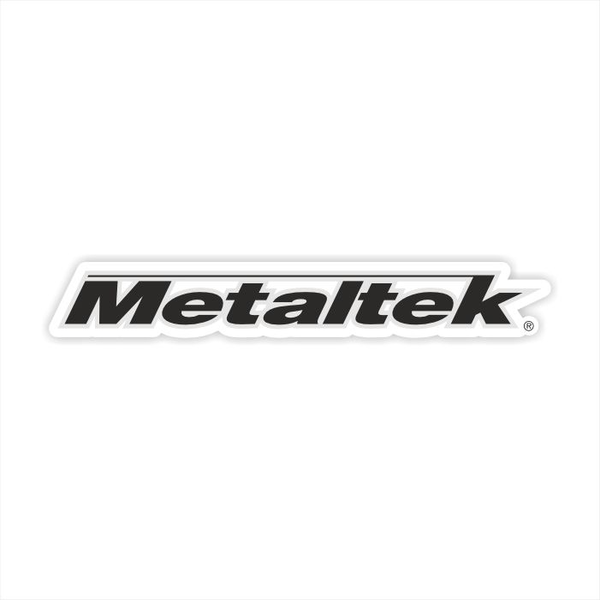 برچسب چاپی برش خورده مدل metaltek کد 0075