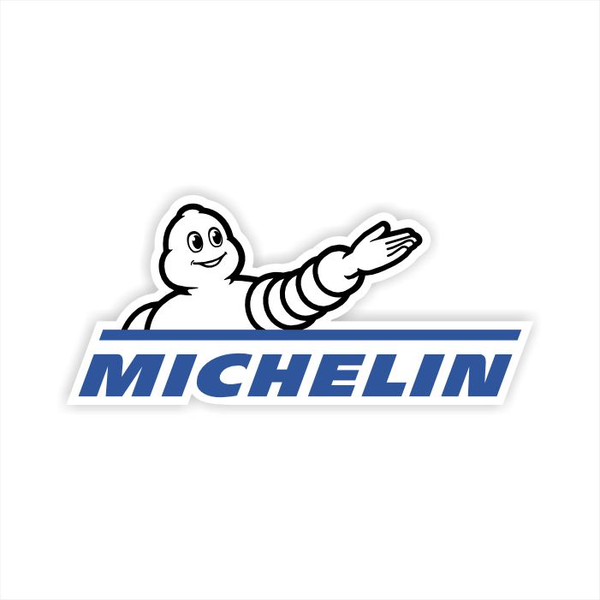 برچسب چاپی برش خورده مدل michelin کد 0089
