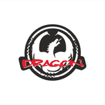 برچسب چاپی برش خورده مدل DRAGON کد 0103