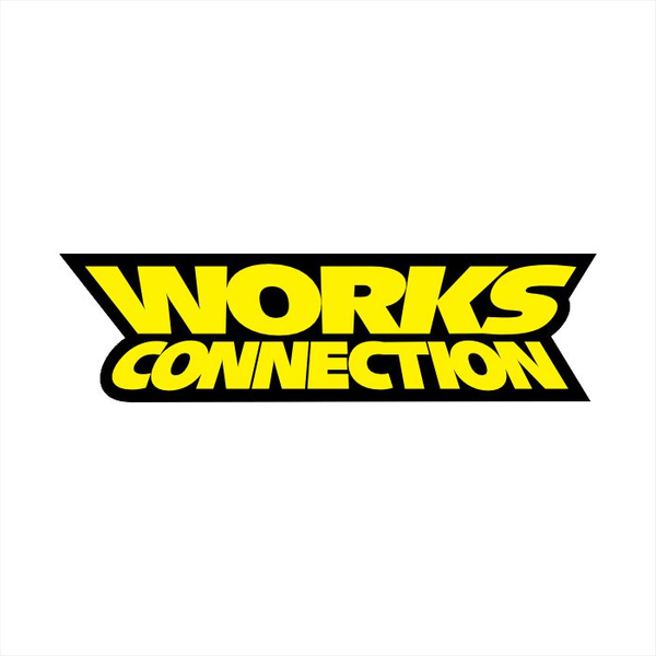 برچسب چاپی برش خورده مدل works کد 0077