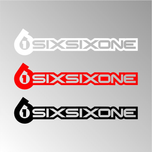 برچسب برش خورده مدل sixsixone کد 0072