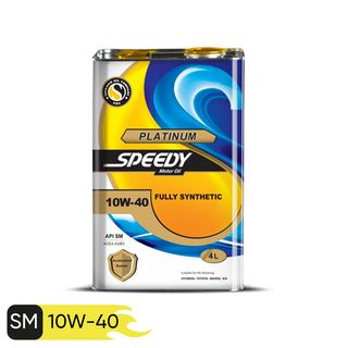 روغن موتور اسپیدی مدل پلاتینیوم 10W40 SM حجم 5 لیتر