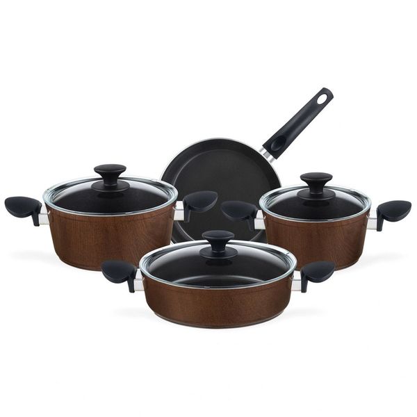 سرویس قابلمه 7 پارچه مادام کوکو مدل Gordes Wooden