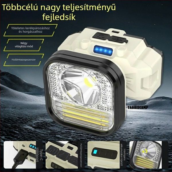 چراغ پیشانی اسمال سان مدل HX-825X با نور مهتابی