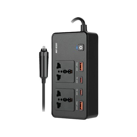 مبدل برق خودرو گرین لاین مدل CG-200 Car Inverter