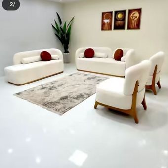 مبل راحتی 8 نفره شاهان دکور مدل مینیمال کد 02