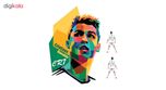 اسکین پلی استیشن 4 طرح Mini CR7 مجموعه 3 عددی