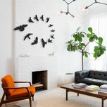 استیکر چوبی طرح پرنده 3 مجموعه 12 عددی