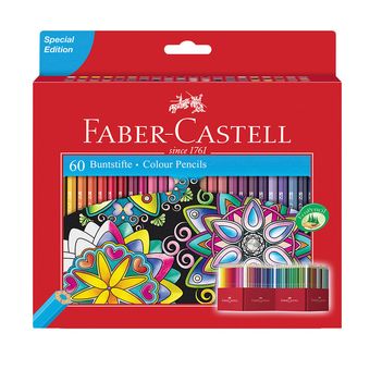 مداد رنگی 60 رنگ فابر کاستل مدل classic کلاسیک