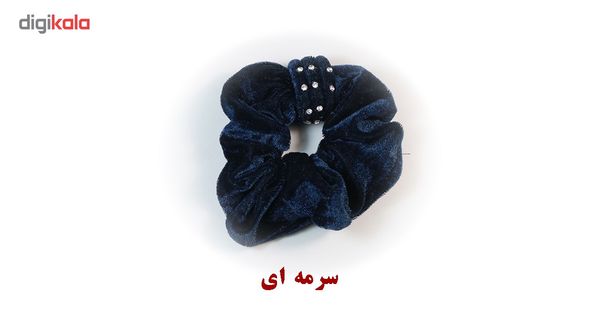 کش مو مخملی پاپیونی مدل 611