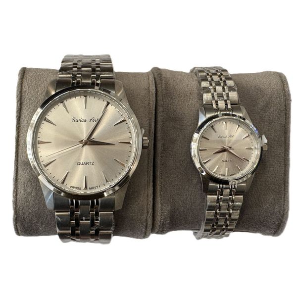 ست ساعت مچی عقربهای کوارتز زنانه و مردانه سوئیس آرت مدل ANT172-173ST0000