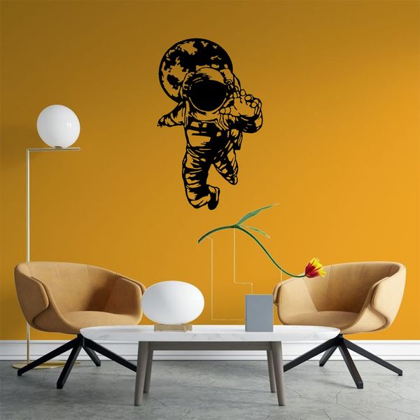 استیکر مدل چوبی طرح فضانورد کد S35