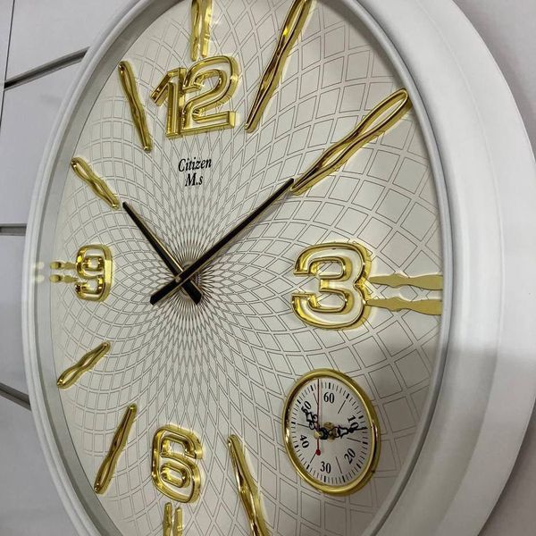ساعت دیواری سیتی زن طرح هاشور کد ms