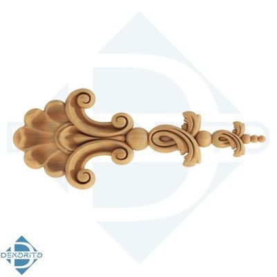 گل منبت راش کد H112 - 150*70*30