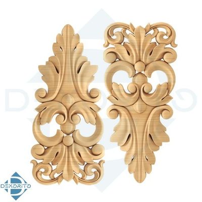 گل منبت راش کد H117 - 215*100*17