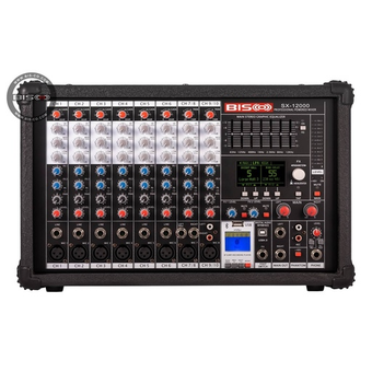 اکو آمپلی فایر BISCO مدل SX-12000 (دو آمپلی)