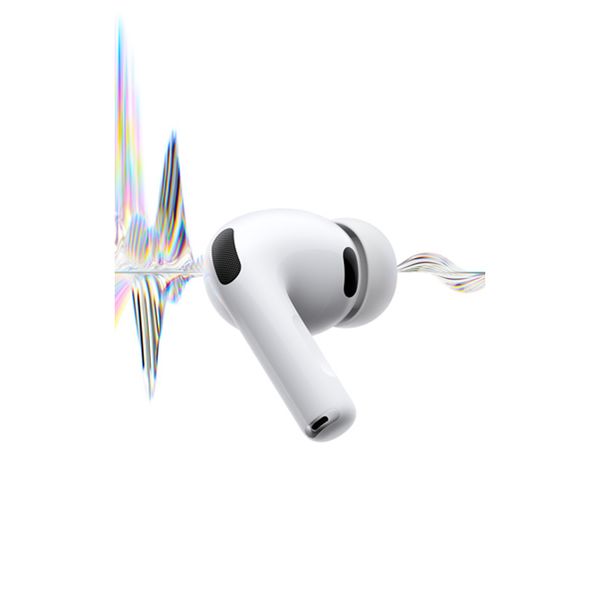 هدفون بلوتوثی اپل مدل AirPods Pro 3 با نویز کنسلینگ فعال، قابلیت پخش صدای محیطی، عمر باتری 10 ساعت، مقاوم در برابر رطوبت و عرق