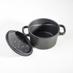 قابلمه چدن نالینو مدل Feleti سایز 10 به همراه استند چوبی