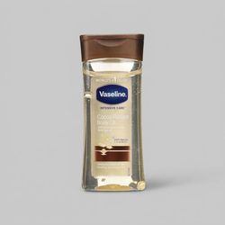روغن بدن وازلین مدل Cocoa Butter حجم 200 میلی‌لیتر حاوی کره کاکائو خالص، ترمیم‌کننده پوست خشک و حساس، جذب سریع، حفظ رطوبت و ایجا