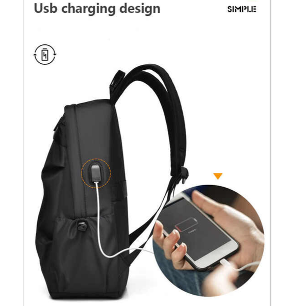 کوله پشتی روزمره وارداتی ضد آب کد 8395