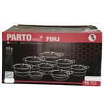 سرویس پخت و پز 15 پارچه پرتو کالا کد 1014