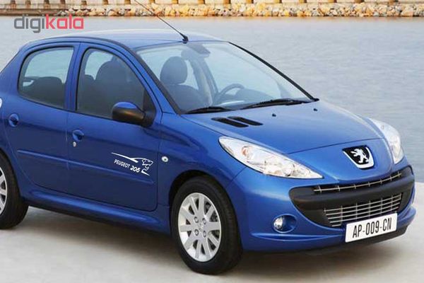 برچسب بدنه خودرو کد S236c بسته 2 عددی