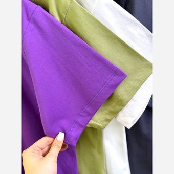 تیشرت زنانه ساده مداد رنگی سوپر پنبه با کیفیت با رنگبندی متنوع و جذاب کد 313-0514