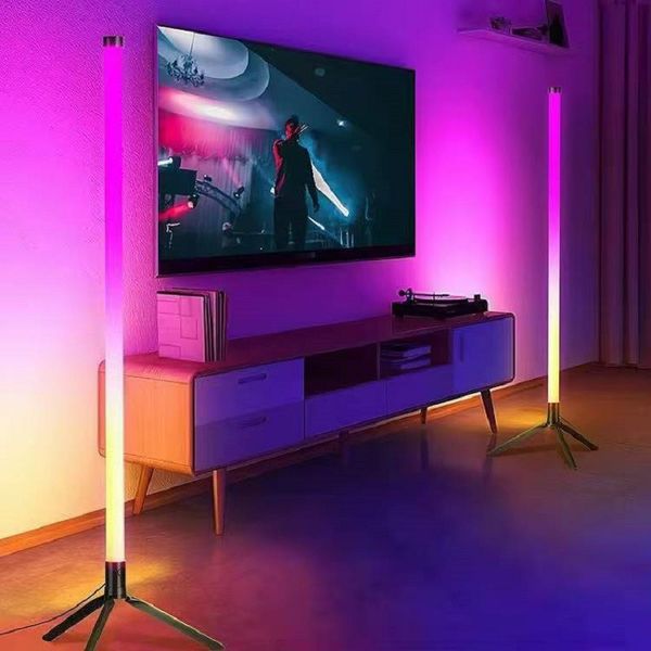 آباژور ایستاده چند رنگ LED