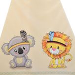 چادر بازی کودک مدل سرخپوستی طرح کودکان سرخپوست کد PT514