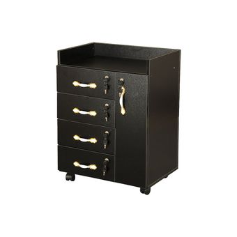 ترولی آرایشگاهی مدل درب دار