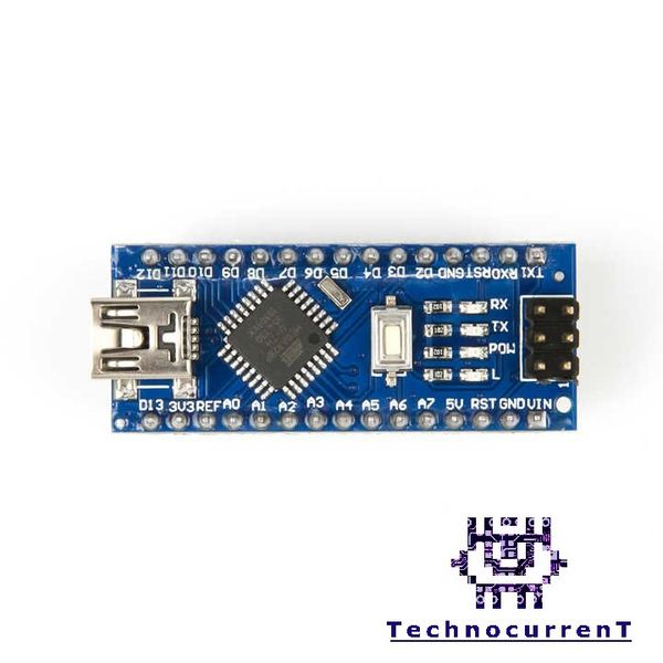 برد آردوینو نانو (Arduino Nano) با تراشه CH340