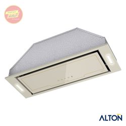 هود مخفی لمسی کلاسیک شیشه کرمی 80 سانت مدل H840C آلتون ALTON