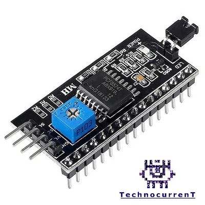 ماژول درایور سریال I2C برای LCD کاراکتری 16x2 / 20x4