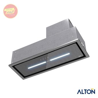 هود مخفی لمسی موتور فلزی شیشه مشکی 80 سانت مدل H850B آلتون ALTON