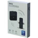 میکروفون بی‌سیم یقه‌ای تک کاربره مدل SX31