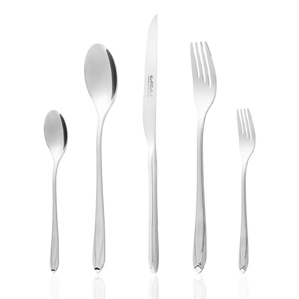 سرویس قاشق، چنگال و کارد استیل 146 پارچه 30 نفره کابان مدل 163