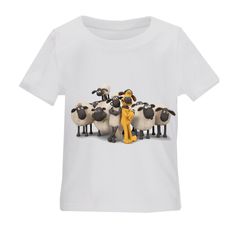 تی شرت بچگانه طرح بره ناقلا کد TSb166