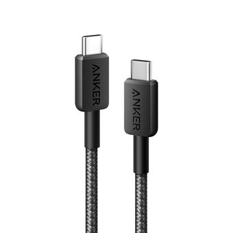 کابل تبدیل USB-C به USB-Cکنفی انکر مدل Anker A81F6 322 طول 1.8 متر