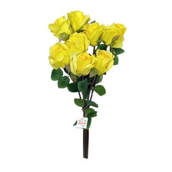 گل مصنوعی جُرجُرگل مدل شاخه رز کد 44 بسته 8 عددی