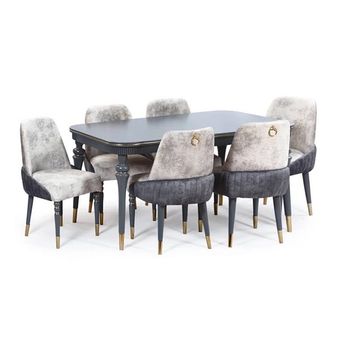 میز و صندلی ناهارخوری 6 نفره گالری آرشام مدرن 10 روز کاری تحویل میگردد