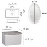 ست کابینت و روشویی توییس مدل tws 1032-3
