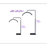 نور ثابت ال ای دی Zomei Half Moon Light HD-M8X