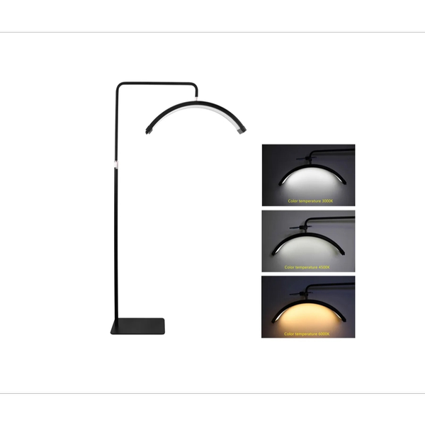 نور ثابت ال ای دی Zomei Half Moon Light HD-M8X