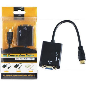 تبدیل HDMI به VGA با صدا پک دار KINGDOM