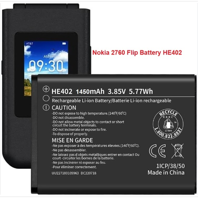 باتری گوشی نوکیا 2760 تاشو مدل HE402