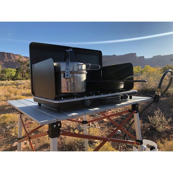 اجاق سفری کووآ مدل Slim Twin Stove Lite کد KGB-1312A