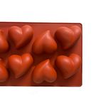 قالب دسر مدل سیلیکون قلب سه بعدی