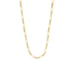 زنجیر طلا 18 عیار زنانه مریم اکرمی گلد گالری مدل فیگارو ماژور