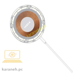 شارژر بی سیم هیسکا مدل HR-07 توان 15 وات